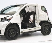 2015 Scion iQ IIHS Side Impact Crash Test Picture